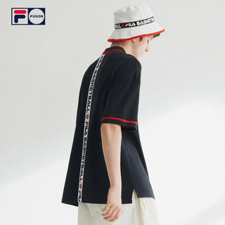 1FILA FUSION 斐乐男子短袖POLO 2020夏季新款时尚潮流短POLO男