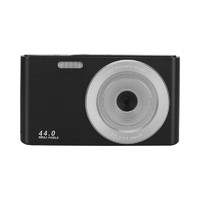 komery DC06 4K数码相机高像素高清自拍便携卡片机学生随身带拍照摄影2.7K 黑色 32G内存卡 读卡器+电池