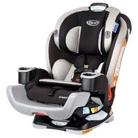 GRACO 葛莱 Extend2Fit 3-in-1 安全座椅 0-8岁 灰色