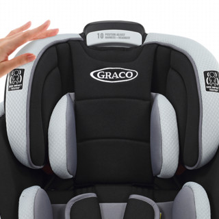 GRACO 葛莱 Extend2Fit 3-in-1 安全座椅 0-8岁 象牙白