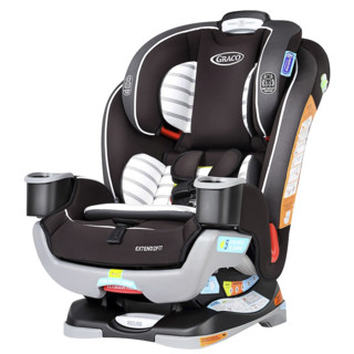 GRACO 葛莱 Extend2Fit 3-in-1 安全座椅 0-8岁 象牙白