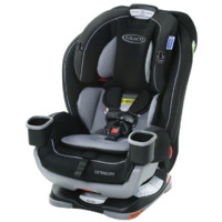 GRACO 葛莱 Extend2Fit 3-in-1 安全座椅 0-8岁 黑灰色