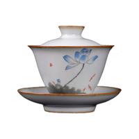 容山堂 my163 官窑盖碗