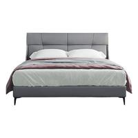 Sleemon 喜临门 麦琪 现代轻奢软床+床垫 河豚灰 150*200cm 护脊高配版