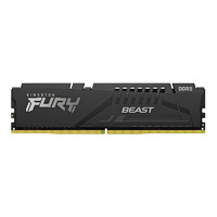 Kingston 金士顿 Fury系列 野兽 Beast DDR5 4800MHz 台式机内存 马甲条 黑色 32GB 16GB*2
