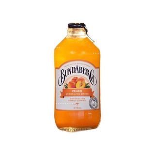 BUNDABERG 宾得宝 含气蜜桃饮料 375ml*6瓶