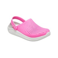 crocs 卡骆驰 LiteRide系列 男女款拖鞋 204592 电光粉/米白 36/37