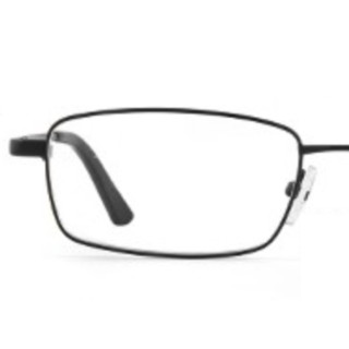 JingPro 镜邦 8020 黑色金属合金眼镜框+1.74折射率 防蓝光镜片