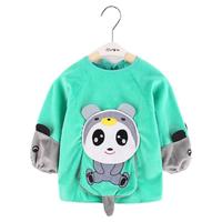 吉姆沃克 JM-12 儿童立体熊水晶绒罩衣 绿色 52cm