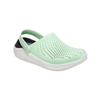 crocs 卡骆驰 LiteRide系列 男女款拖鞋 204592 薄荷绿/米白 36/37