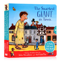 城里美丽的巨人机关操作书 英文原版绘本The Smartest Giant in Town儿童启蒙图