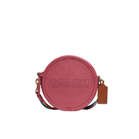 COACH 蔻驰 女士拼色KIA圆形手袋 C3427