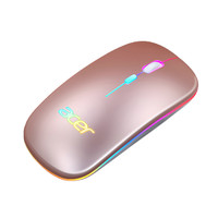 acer 宏碁 2.4G无线鼠标 1600DPI RGB 玫瑰金
