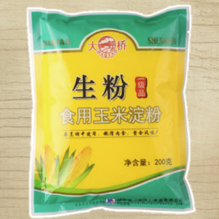 DAQIAO 大桥 生粉 食用玉米淀粉 200g