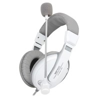 senicc 声丽 ST-2688PRO 耳罩式头戴式耳机 白色 3.5mm
