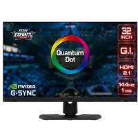 MSI 微星 显示器 优惠MPG321UR-QD 32英寸 IPS G-sync 显示器（3840×2160、144Hz、143%sRGB、HDR600、Type-C 15W）