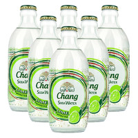 Chang 象牌 泰国进口 大象（Chang）象牌苏打水青柠味325ml*6瓶 组合装