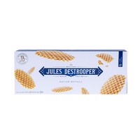 Jules Destrooper 茱莉斯 比利时进口 茱莉斯（Jules Destrooper）奶油薄脆饼干 100g 办公室休闲零食小吃