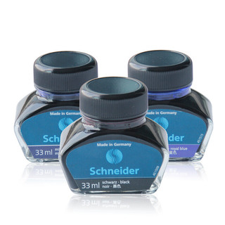 Schneider 施耐德 33 钢笔墨水 黑色 33ml