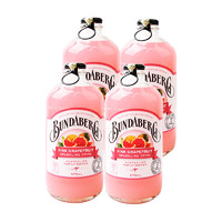 BUNDABERG 宾得宝 澳州原装进口 宾得宝(Bundaberg) 含气葡萄柚汁饮料 375ml*4瓶