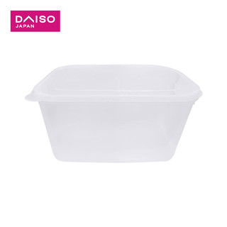 DAISO大创 超大号食品保鲜收纳盒方形5L