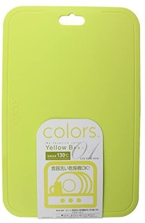 日本进口PearlLife珍珠生活炫彩菜板C-364(黄绿色)