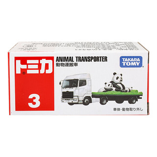 TAKARA TOMY 多美 438908 3号动物大熊猫搬运车