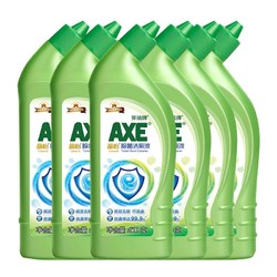 AXE 斧头 牌（AXE）晶怡除菌洁厕液500gx6瓶套装 强力除垢 杀菌99.9