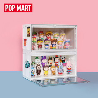 POPMART泡泡玛特 集装箱手办发光展示盒潮流创意摆件礼物可爱女生