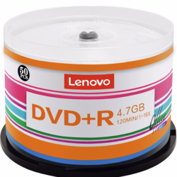 Lenovo 聯想 ThinkPad 思考本 辦公系列 空白光盤 DVD+R 16速 4.7GB 50片裝