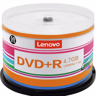 Lenovo 联想 ThinkPad 思考本 办公系列 空白光盘 DVD+R 16速 4.7GB 50片装