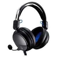 audio-technica 铁三角 ATH-GDL3 封闭式 耳罩式头戴式动圈降噪有线耳机 黑色 3.5mm