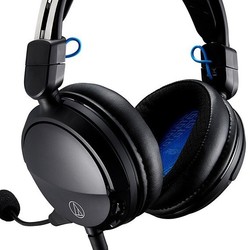 audio-technica 铁三角 ATH-GDL3 开放式 耳罩式头戴式动圈有线耳机 黑色 3.5mm