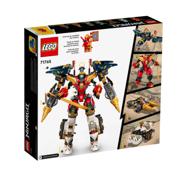 【省151元】乐高积木_lego 乐高 幻影忍者系列 71765 忍者超级组合