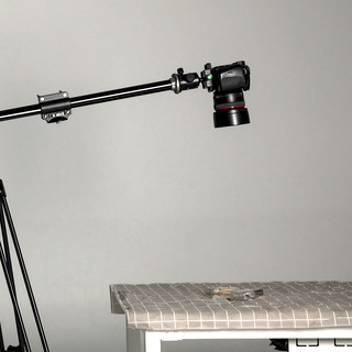 垂直横臂夹拍摄横杆相机单反俯拍延长杆摄影灯架支架伸缩便携加长