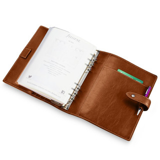 FILOFAX Malden系列 025847 复古牛皮商务笔记本