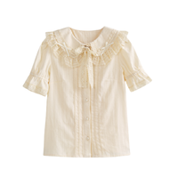 Little Fairy Tale Lolita洛丽塔 甜美 白兔糖 女士衬衫 棉版 生成 M