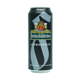 feldschlößchen 费尔德堡 黑啤酒 500ml*18听