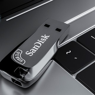 SanDisk 闪迪 USB 3.0 U盘 黑色 64GB USB-A SDCZ410-064G-Z35