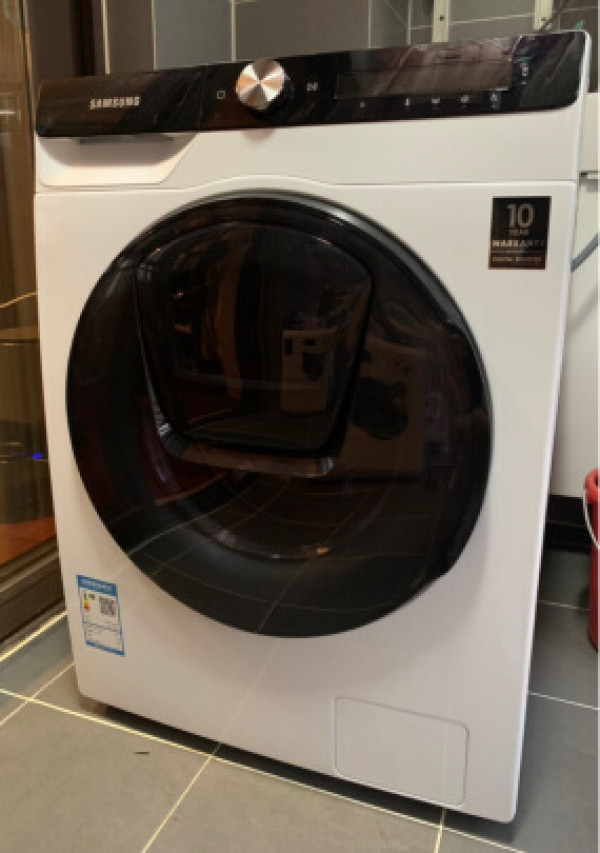 plus会员samsung三星wd90t554dbesc洗烘一体机9kg白色