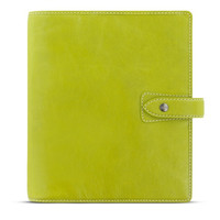 FILOFAX Malden系列 025803 复古牛皮商务笔记本 A5 梨黄色 单本装