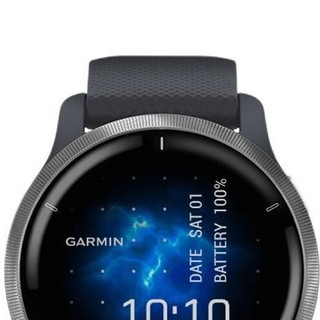 GARMIN 佳明 Venu 2 智能运动手表 010-02430-50 幻银蓝 45mm