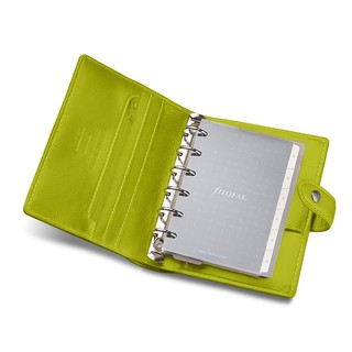 FILOFAX Malden系列 025805 复古牛皮商务笔记本 A7 pocket 梨黄色 单本装