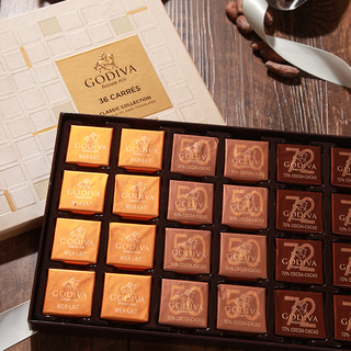 GODIVA 歌帝梵 经典系列巧克力礼盒 36片 185g
