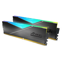 ADATA 威刚 龙耀系列 龙耀 D50 ROG CERTIFIED DDR4 3600MHz RGB 台式机内存 灯条 钛灰 16GB 8GB*2