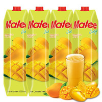 Malee 玛丽 泰国进口果汁饮料芒果汁大瓶婚宴席聚会饮品1L*4