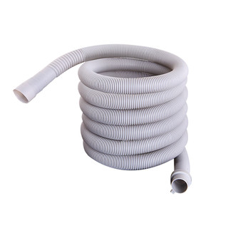 通用洗衣机排水管加长延长下水出水软管全自动万能管子滚筒内配件（2.0米加厚（送卡箍））