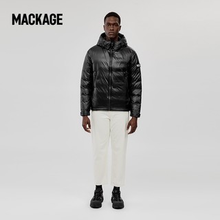 Mackage MACKAGE 21秋冬奢侈品防寒男轻便短款羽绒服 F21-VIC-BLACK-黑色