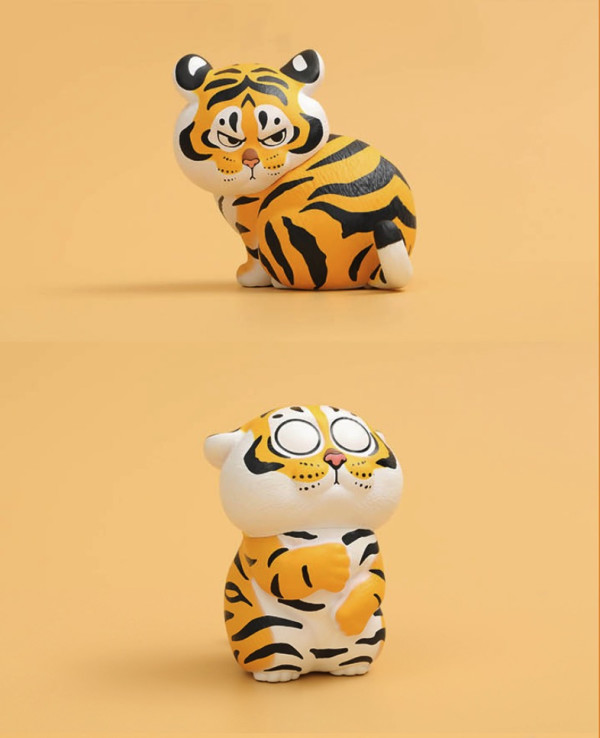 52toys 不二马大叔 我不是胖虎之小虎的日常系列 盲盒手办