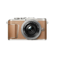 OLYMPUS 奥林巴斯 Olympus Pen E-PL9 新款无反相机 14-42mm镜头 含相机包内存卡 小巧 咖啡色 配14-42